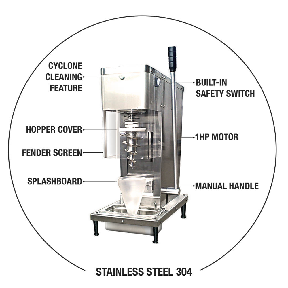 trendyblends ice cream machine parts 2016